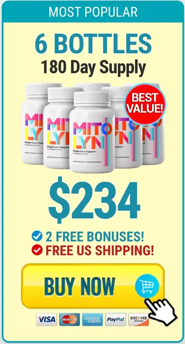 Mitolyn Weight Loss Supplement - 6 Bottles